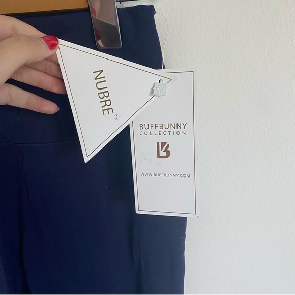 NWT 🆕 Buff Bunny BuffBunny Nubra Rosa Pocket Legging Midnight Navy Blue • Small - Picture 2 of 7
